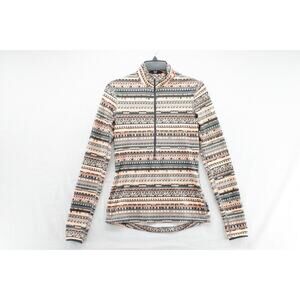 Nike Pro Women’s Multicolor HyperWarm Static 1/2 Zip Long Sleeve Pullover Size S